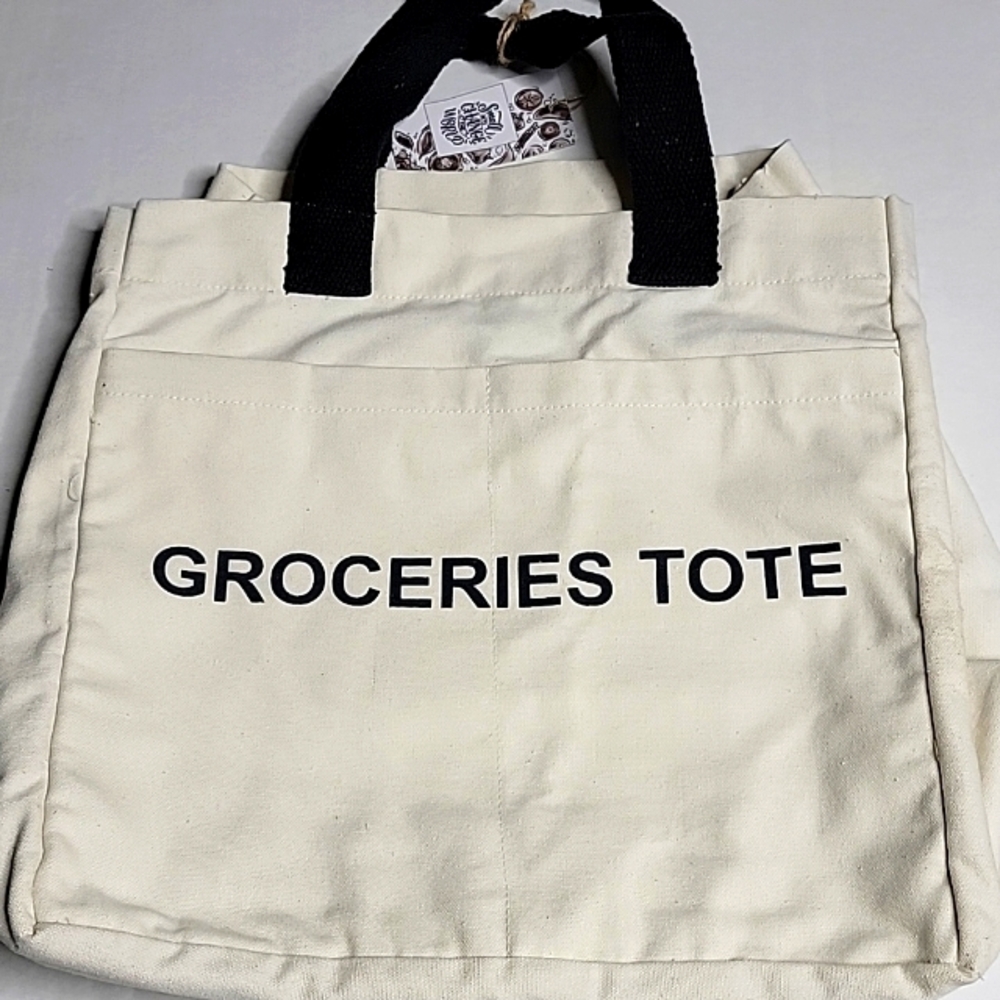 Groceries tote bag